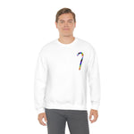 Candy Cane Progress Pride Stripes Crewneck Sweatshirt