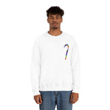 Candy Cane Progress Pride Stripes Crewneck Sweatshirt