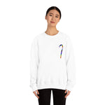 Candy Cane Progress Pride Stripes Crewneck Sweatshirt