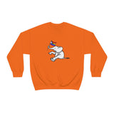 White Elephant Holiday Pride Flag Crewneck Sweatshirt