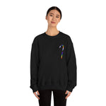 Candy Cane Progress Pride Stripes Crewneck Sweatshirt